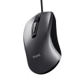 ÷ Mouse trust carve usb 3 botones y rueda desplazamiento 1200dpi color negro 23733