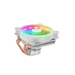 ÷ Ventilador con disipador para cpu mars gaming mcpu220 white iluminacion dual argb perfil bajo disipa