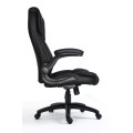÷ Silla de oficina ergonomica equip color negro recubrimiento pu de alta calidad dise?o ergonomico