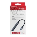 ÷ Hub usb 3.0 equip life usb 1 puerto usb 3.0 3 puertos usb 2.0 carcasa aluminio