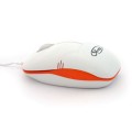 ÷ Mouse 3free mcm101/wo dise?o blanco naranja