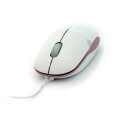 ÷ Mouse 3free mcm101/wp dise?o blanco rosa