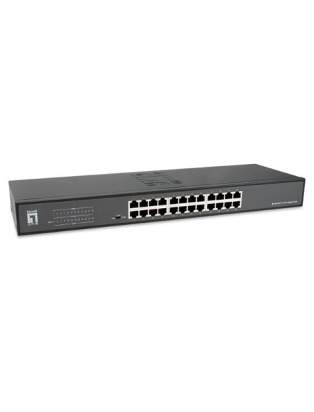 des_LO_GEU-2431.jpg ÷ Switch no gestionable levelone geu-2431 24p gigabit carcasa metalica rack 19