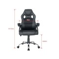 ÷ Silla de oficina ergonomica equip color negro recubrimiento pu de alta calidad dise?o - promo