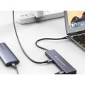 ÷ Hub usb 3.2 conceptronic hubbies14g 4 puertos usb-c 10gbps 100w pd carcasa de aluminio