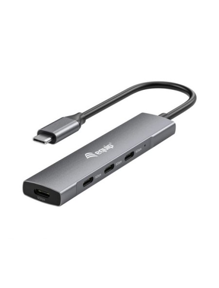 ÷ Hub usb-c equip life usb3.2 gen1 4 puertos usb-c