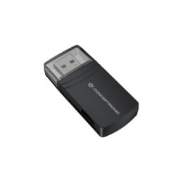 ÷ Card reader externo conceptronic bian06b usb 3.0 sd/sdhc/sdxc microsd/tflash