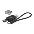÷ Card reader externo conceptronic bian07b usb 3.0 microsd/tflash