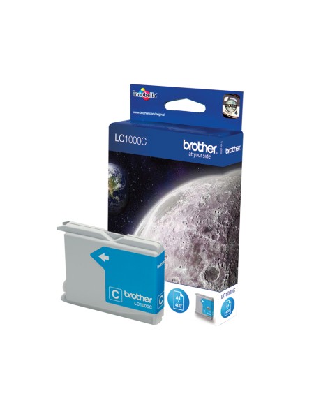 ÷ Tinta original brother lc1000c cian 6.5ml