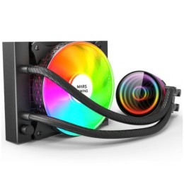 ÷ Sistema de refrigerancion liquida mars gaming ml-one120 black 12x12 iluminacion frgb tpd 200w para p