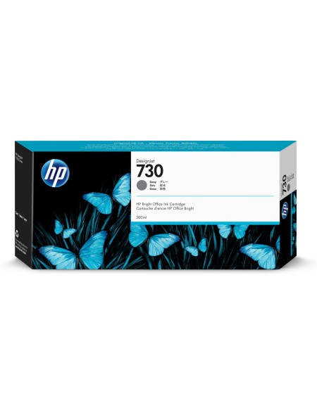 ÷ Tinta original hp n730 gris p2v72a 300ml