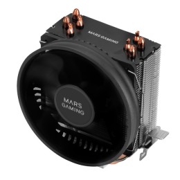 ÷ Ventilador con disipador para cpu mars gaming mcpubk 4 heatpipes disipador de aluminio ventilador pw