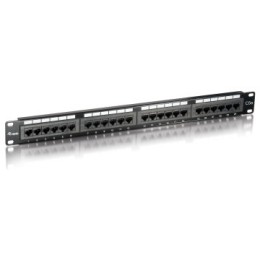 ÷ Patch panel 24 puertos categoria 5e