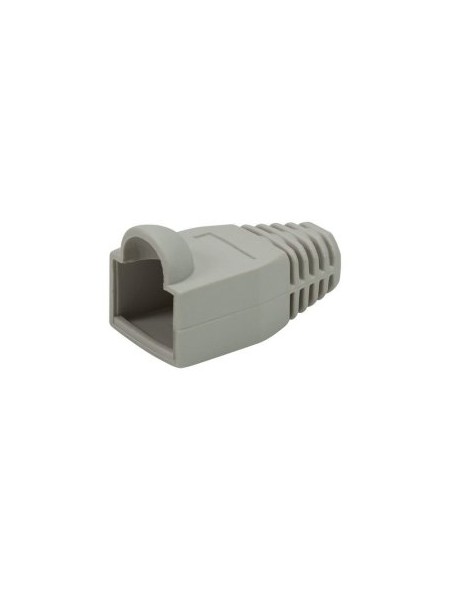 ÷ Kit 100 unidades capuchon rj45 color gris