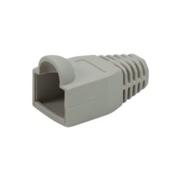 ÷ Kit 100 unidades capuchon rj45 color gris