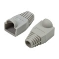 ÷ Kit 100 unidades capuchon rj45 color gris