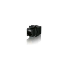 ÷ Kit 8 uds adaptador rj45 equip categoria 6 hembra hembra keystone para panel 125579