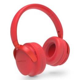÷ Headset bluetooth energy system style 3 plegables bt 5.1 deep bass bateria 25h microfono color roj