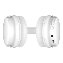 ÷ Headset bluetooth energy system style 3 plegables bt 5.1 deep bass bateria 25h microfono color blanc