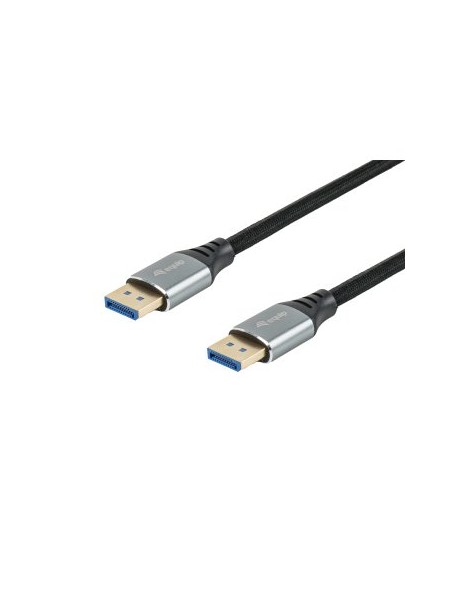 ÷ Cable displayport a displayport premium 2,1 equip 119281 1m 16k 60hz 54gps aluminio