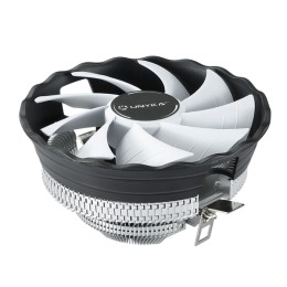 ÷ Ventilador con disipador para cpu unyka jotun df 120 white de perfil bajo 120mm 9 aspas multi socket