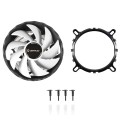 ÷ Ventilador con disipador para cpu unyka jotun df 120 white de perfil bajo 120mm 9 aspas multi socket